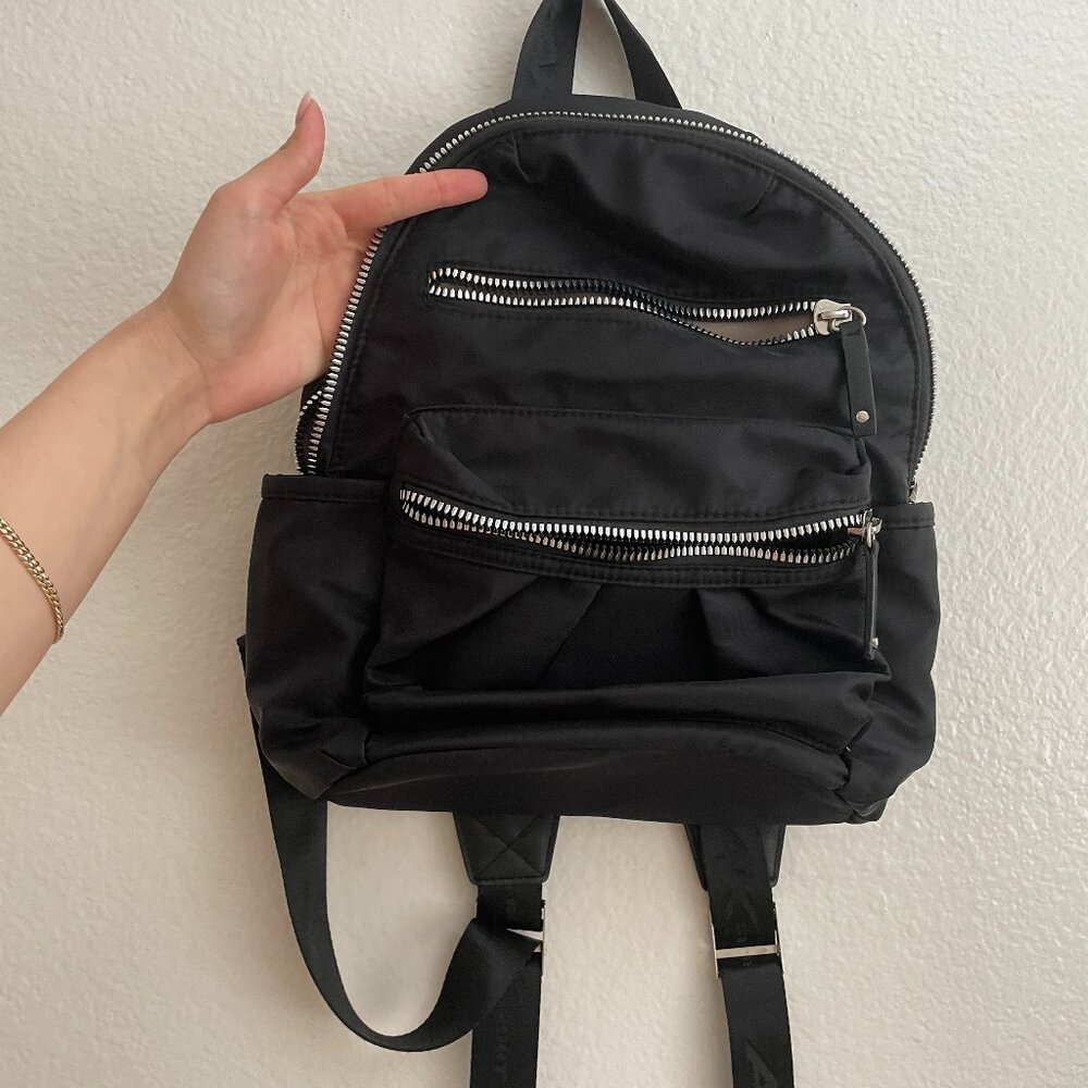Anne Klein Sport Mini Black Backpack